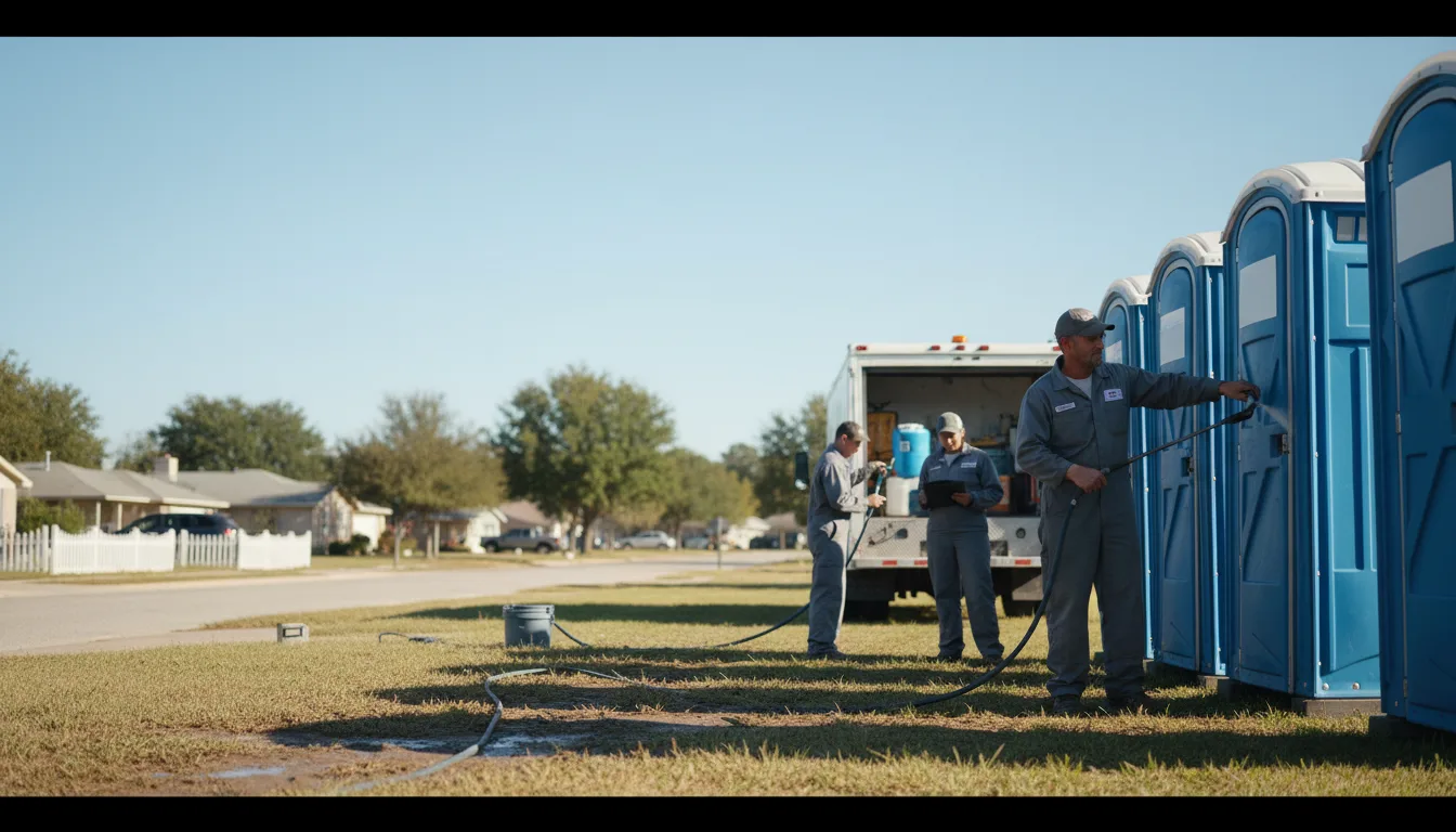 Long-Term Portable Toilet Rental in Eagle, MI near me
